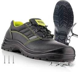 Półbuty ochronne VM FOOTWEAR Göteborg 3285-S3, rozm. 43, czarne