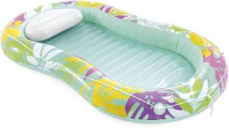 Dmuchany fotel leżanka 206x122 cm INTEX 57803 miętowy