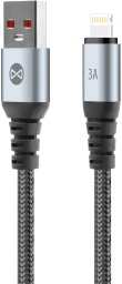Forever kabel Braix USB - Lightning 1,0 m 3A czarny