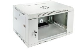 Szafa NetRack Szafa wisząca RACK 19 cali 6U 450mm szara NEKU TS BOX