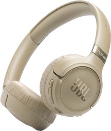 JBL Tune 680NC Zestaw słuchawkowy Przewodowy i Bezprzewodowy Opaska na głowę Połączenia/muzyka USB Type-C Bluetooth Beżowy