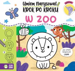 Zielona Sowa Umiem narysować krok po kroku In the zoo 83892