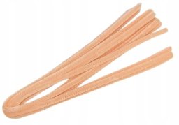 Drucik oplatany 50cm brzoskwiniowy 10szt