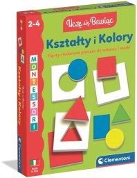 Clementoni CLM KSZTALTY I KOLORY 2-4L 50429 MONTESSORI PUD