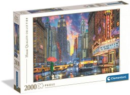 Clementoni CLE puzzle 2000 HQ Rainy Manhattan 32086