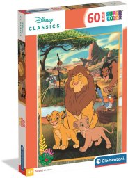 CLE puzzle 60 maxi SuperKolor The Lion King 26314