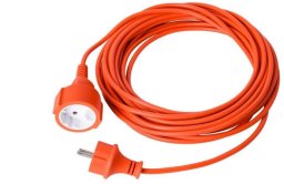 Eco Light Przedłużacz uniwersalny pomarańczowy 20m 2x1mm2