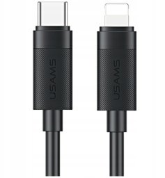 Kabel USB Usams Kabel USAMS U94 30W USB-C do Lightning   1m czarny
