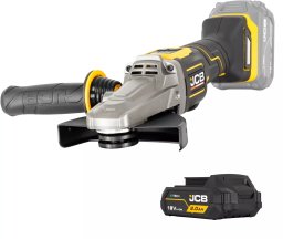 JCB Professional 18V Szlifierka Kątowa Włącznik Łopatkowy Akumulator 2Ah