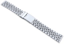Lavvu Bransoleta stalowa do zegarka 18 mm Lavvu LS2CS18 srebrna zwężana o 4 mm .