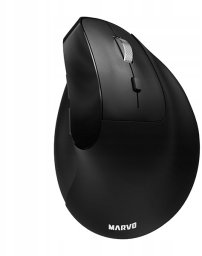 Marvo HIPO Mysz bezprzewodowa, czarna, 1600DPI