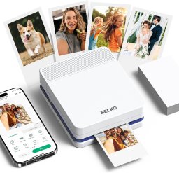Drukarka Bluetooth Nelko Pp03 Druk Zdjęć Kolor 600dpi Do Telefonu Smartfona / Pp03 / Biały