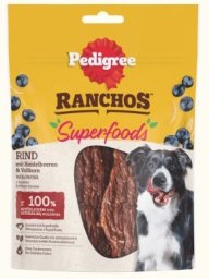 PEDIGREE Ranchos Superfoods z wołowiną, jagodami i pełnym ziarnem 70g