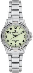 Zegarek Perfect Zegarek Perfect P001-03 męski klasyczny czytelny 36 mm świecąca tarcza .