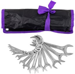 Zestaw kluczy płaskich 6-32mm 12el na płachcie