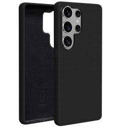 Nakładka Etteri Silicone Mag do Samsung Galaxy S26 Ultra czarna