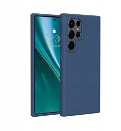 Nakładka Etteri Silicone Mag do Samsung Galaxy S26 Ultra ciemnoniebieska