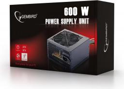 Zasilacz Gembird BlackBoxPower 600W (CCC-PSU80P-BBP-600)