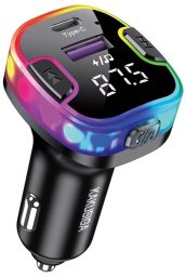 Transmiter FM Sefa Verlag KSC-1070 CAILE Auto FM Nadajnik BT5.3 ar Type-C wyjście KSC-1070 (6921042132860)