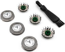 GŁOWICE OSTRZA NOŻE TNĄCE DO PHILIPS HQ64 AT750 AQUA TOUCH HQ PT AT PT710 PT715 PT720 HQ7310 HQ7320 HQ7325 3SZT