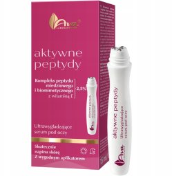 AVA LABORATORIUM_Aktywne Peptydy ultrawygładzające serum pod oczy 15ml
