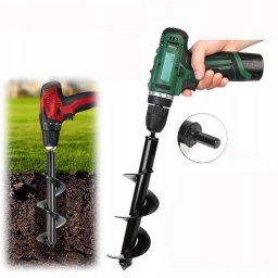 WIERTŁO DO GLEBY 10x80cm /SILVER