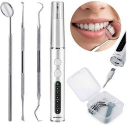 Berdsen Skaler ultradźwiękowy do zębów 4 tryby do usuwania kamienia LED Berdsen BD-251