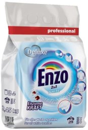 Deluxe Enzo White Proszek do Białego prania 35 prań 2.45kg