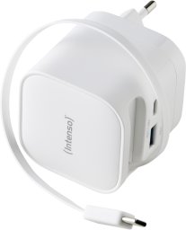POWER ADAPTER 1XUSB-A/1XUSB-C/BLACK 7806522 INTENSO 7806522 (4034303037049)
