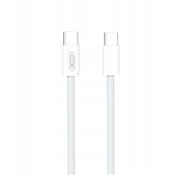 Kabel USB XO kabel NB-Q260B PD USB-C - USB-C 1,5m biały 60W