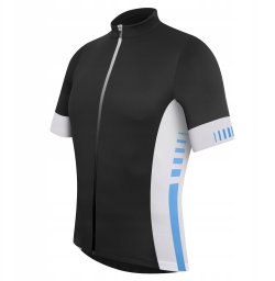 RH+ Infinity Jersey FZ black-white-blue surf - ECU0246