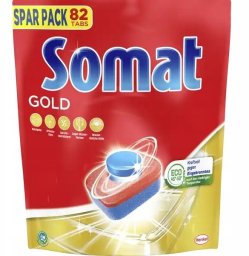 Somat Gold  tabletki do zmywarki - 82 szt