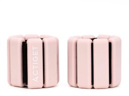 Obciążenia na ręce i nogi 2x0,5 kg do treningu fitness i cardio, jasnoróżowe UNIWERSALNY