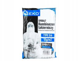 Geko Kombinezon lakierniczy z kapturem 55g/m2 typ 5/6 – rozmiar L (50)