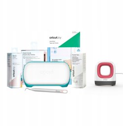 Cricut Joy Plus Starter Pack 2025 Zestaw EasyPress Ploter z akcesoriami