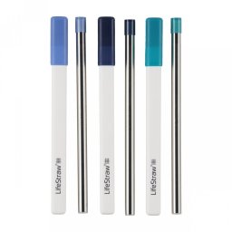 Filtr do wody słomka LifeStraw Sip 3 pack - stormy, laguna, midnight blue