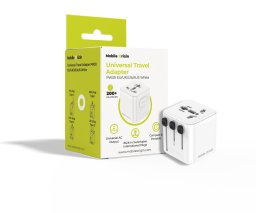 Mobile Origin Universal Travel Adapter PW30 EU/UK/US/AUS White