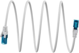 Goobay Kabel krosowy, Cat 6a, U/UTP, biały, 3 m (79194)