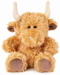 Przyjaciel niebieskiego noska Szkocka krowa McDuff