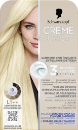 Palette SCHWARZKOPF Creme Supreme Farba do włosów odcień Lightener L1++