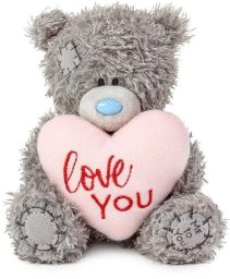 Miś - Love You Heart Plush 11cm