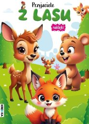 Kolorowanka z naklejkami - Przyjaciele z lasu EDUKAMP