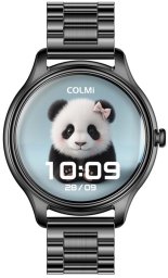 Smartwatch Colmi L28 Czarny (L28 Black steel)