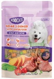 MOOCHIE HOME COOKED Joint and Bone - Lamb, Sweet Potatao & Spinach 255g dla psa