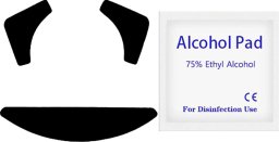 ŚLIZGACZE ŚLIZGI STOPKI TEFLONOWE YIVO DO MYSZY RAZER DEATHADDER