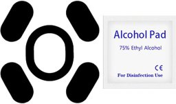 ŚLIZGACZE ŚLIZGI STOPKI TEFLONOWE DO MYSZY LOGITECH G102 G203 G PRO