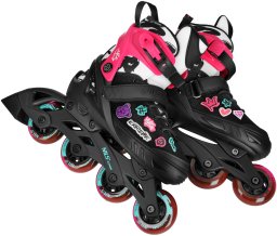 NA2053A ŁYŻWOROLKI VIBE RÓŻOWE ROZM. XS(29-32) NILS EXTREME