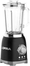LOFRA Blender kielichowy retro | FRUTTA | NERO MATT | ITBANM15RE/1 | LOFRA