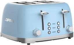 LOFRA Toster retro POCZWÓRNY | TOSTATO DUO | AZZURRO | ITALB46E/1 | LOFRA
