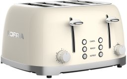 LOFRA Toster retro POCZWÓRNY | TOSTATO DUO | AVORIO | ITABI46E/1 | LOFRA